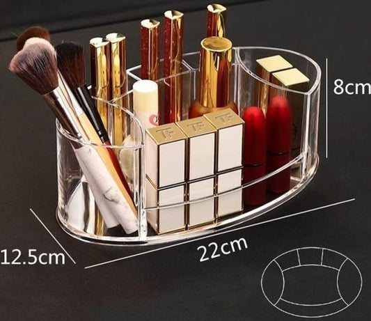 (360°) Rotating Acrylic Makeup Organizer