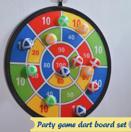 Sticky Ball Dart Board Set (Portable)