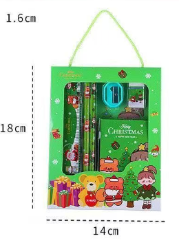 Christmas Kids Stationery Gift Set 6pcs