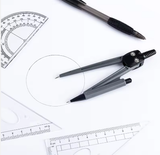 8-Piece Set Student Math Drawing Geometry Kit