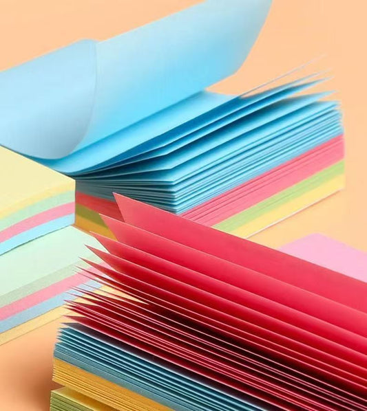 3×3 Inch 4-Color Reusable Sticky Notes
