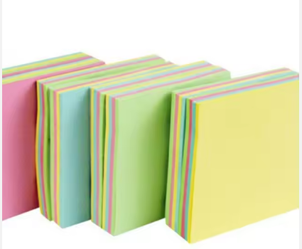 3×3 Inch 4-Color Reusable Sticky Notes