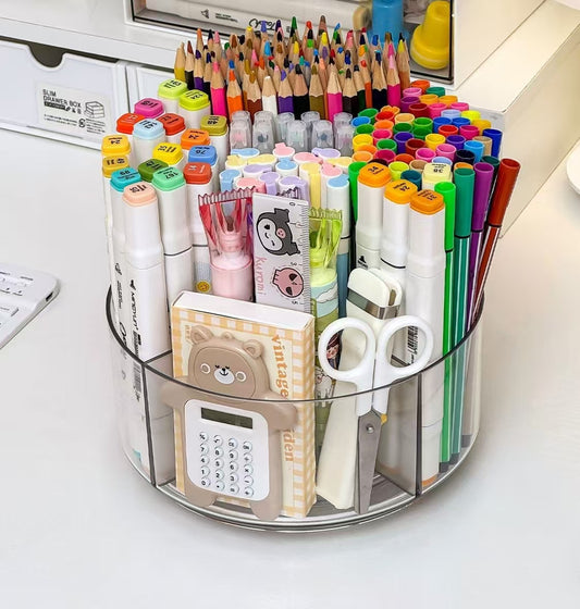 Multifunctional Acrylic Pen Holder