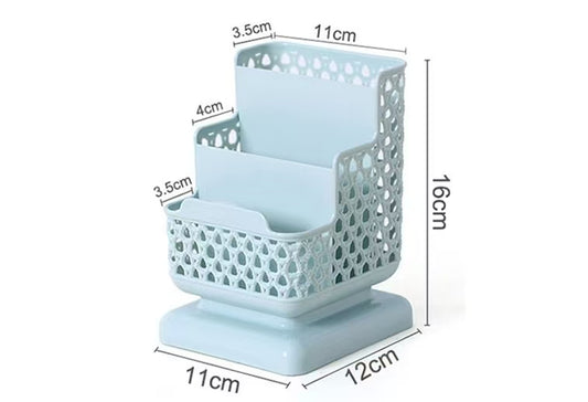 Pen Holder Desktop Organizer with Compartments