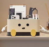 Multifunctional Desktop Storage Box with Display Shelf (1pc)