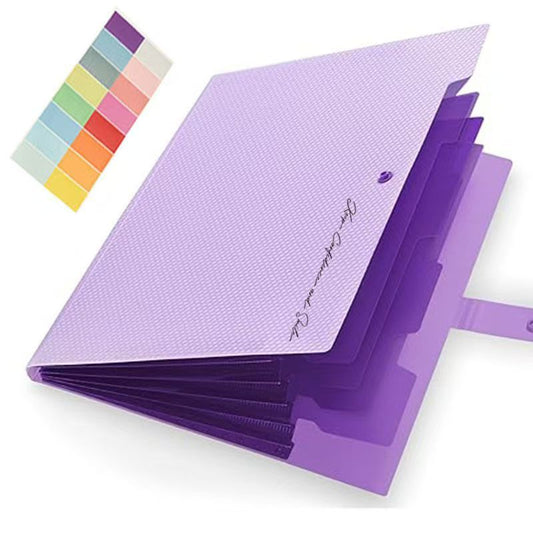 Sooez Accordion File Folder