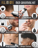 Waterproof Beard Trimmer for Men