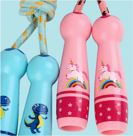 Kids Cartoon Skipping Rope (Adjustable)