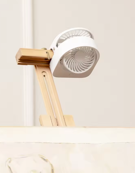 Multi-Function USB Rechargeable Clip Fan