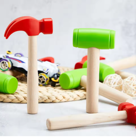 Wooden Toy Hammer for Toddlers