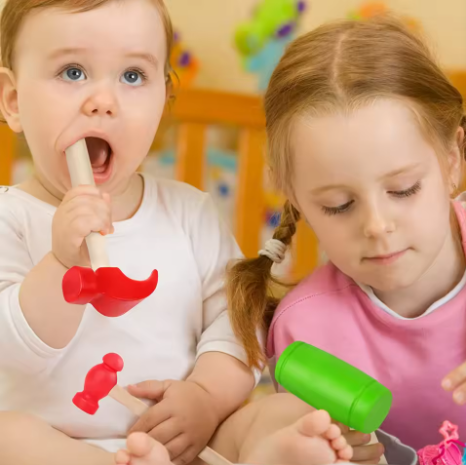Wooden Toy Hammer for Toddlers