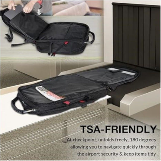 Extra-Large TSA-Approved Travel Laptop Backpack