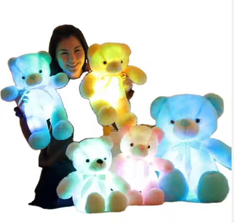 Light-Up Teddy Bear Plush Toy (LED)