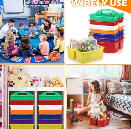 Classroom Caddy Organizer with Handle (2pcs)