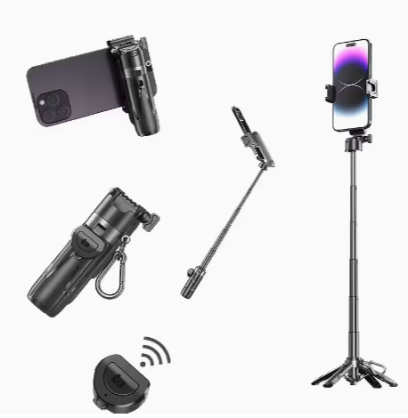 Wireless Selfie Stick Tripod with Remote (360° Rotatable)
