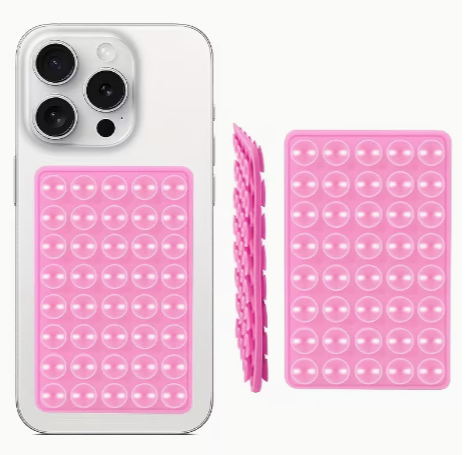 Silicone Double-Sided Adhesive Phone Mount (1-Pack)