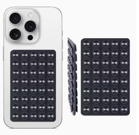 Silicone Double-Sided Adhesive Phone Mount (1-Pack)