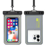 Floating Waterproof Phone Pouch (With Lanyard, Up to 6.8")