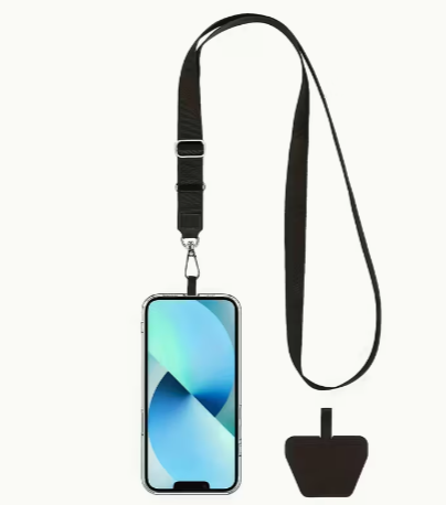 Phone Lanyard with Wrist Strap & Crossbody Sling