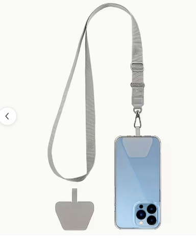 Phone Lanyard with Wrist Strap & Crossbody Sling