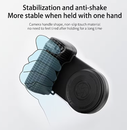 Magnetic Phone Camera Handle with Remote & Fill Light