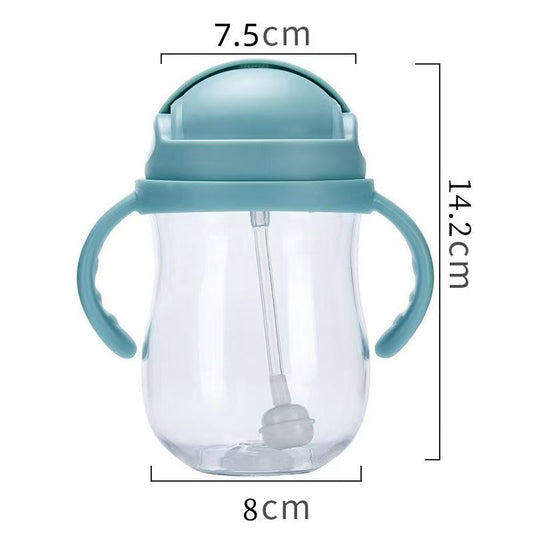 Kids Anti-Colic Sippy Cup with Straw & Handles