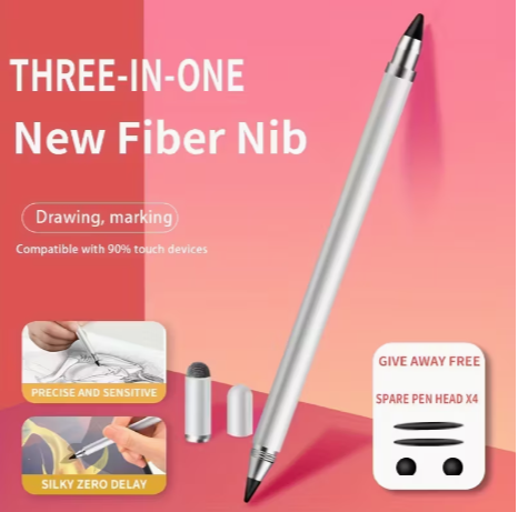 3-in-1 Universal Stylus Pen for Touchscreens
