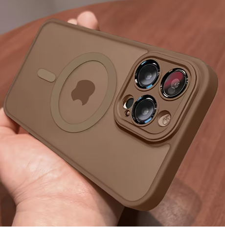 Matte Translucent Shockproof iPhone Case (Wireless Charging)