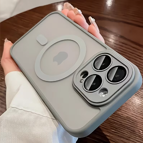 Matte Translucent Shockproof iPhone Case (Wireless Charging)