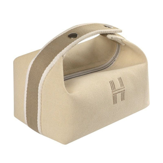 Minimalist Waterproof Canvas Makeup Bag