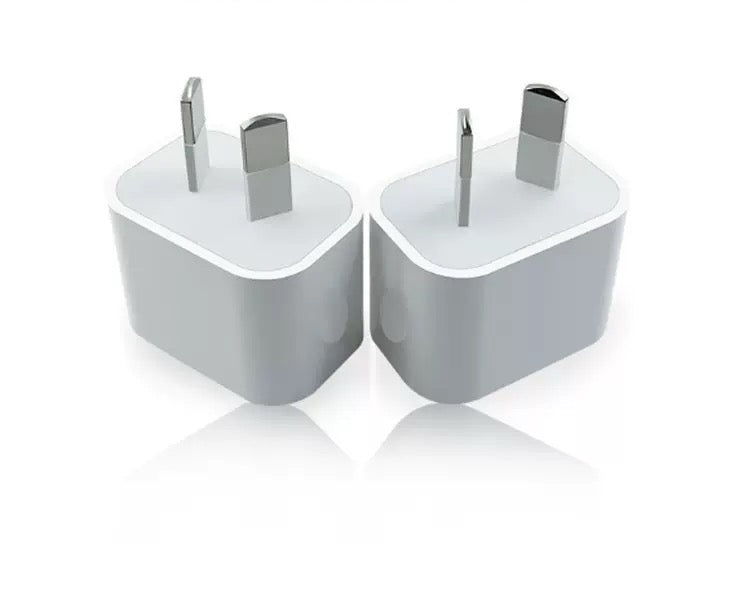 AU Dual USB Wall Charger Plug 5V/2.1A (2/4 Pack)
