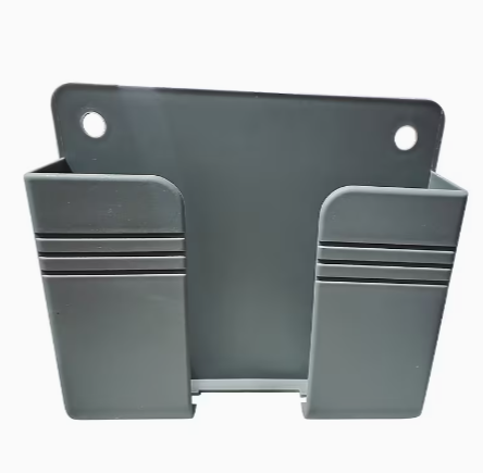 Wall-Mount Phone & Remote Holder (Punch-Free)