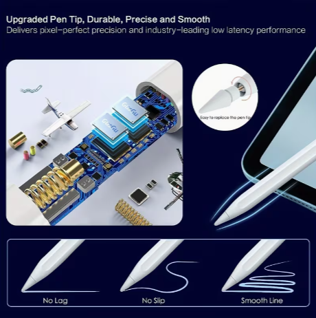 Rechargeable Smart Stylus Pen (Tilt Sensitive)