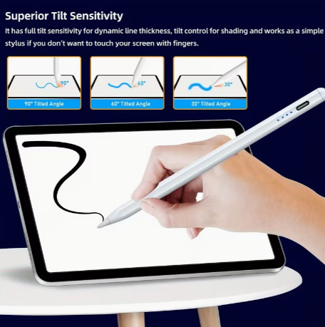 Rechargeable Smart Stylus Pen (Tilt Sensitive)