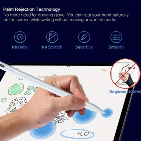 Rechargeable Smart Stylus Pen (Tilt Sensitive)