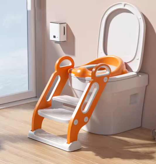 Soft-Cushioned Toilet Trainer for Bath & Potty