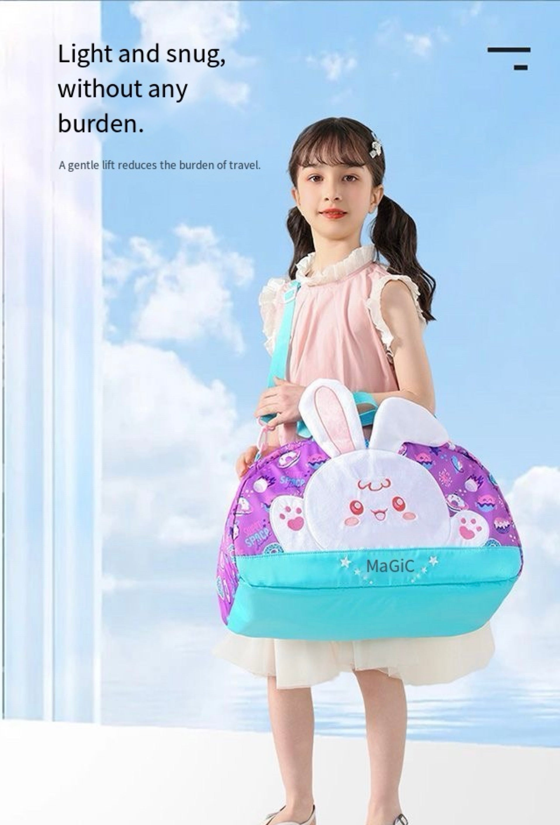 Kids Waterproof Overnighter Duffel Bag