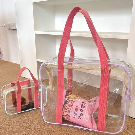 2-Pack Large Clear Toy Storage Bags