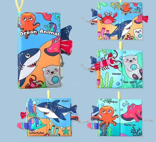 Sensory Crinkle Cloth Book