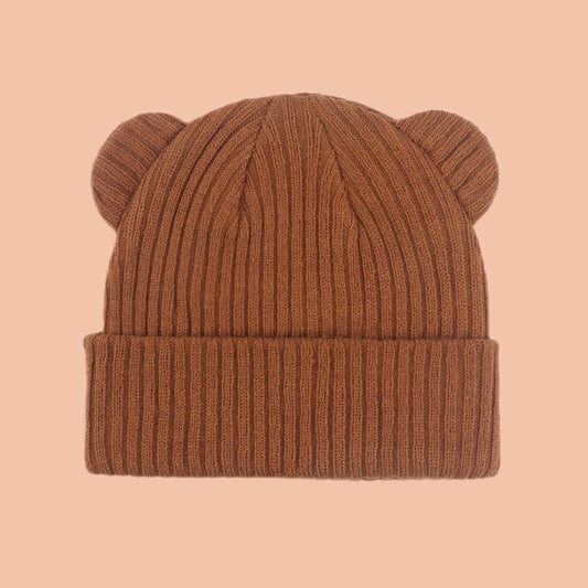 Baby Beanie Winter Hat with Bear Ears