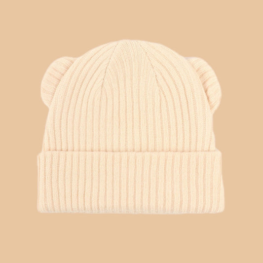 Baby Beanie Winter Hat with Bear Ears