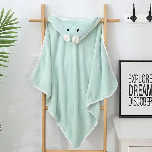 Baby Hooded Towel with Animal Design