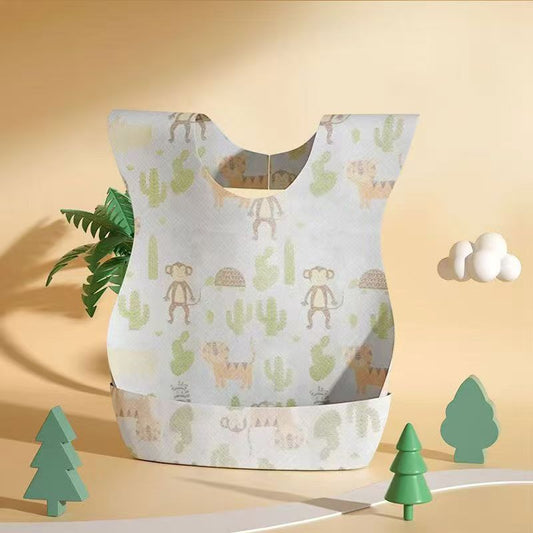 Disposable Crumb Catcher Bibs