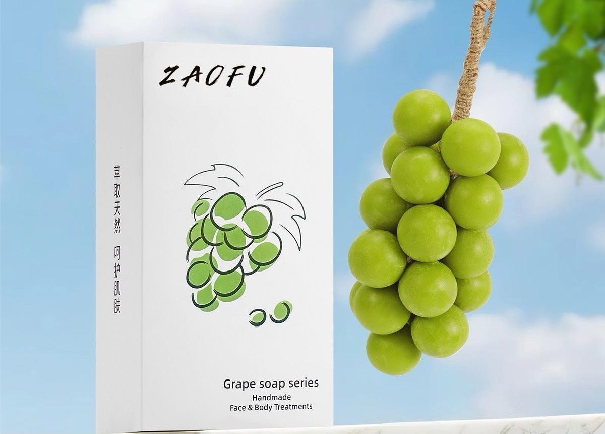 Grape Soap: A Sweet Bouquet