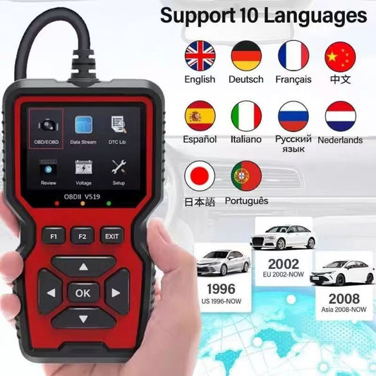 V519 OBD2 Scanner USB Car Diagnostic Tool