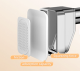 Adjustable Stainless Steel Curtain Rod Set