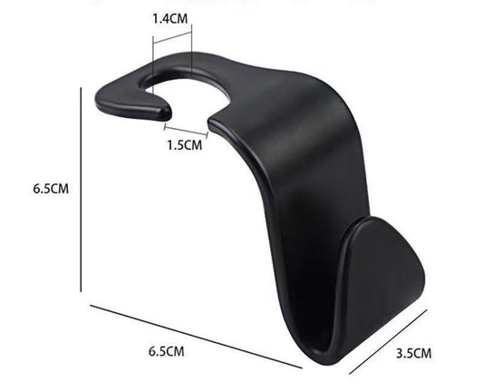 Car Back Seat Headrest Hooks