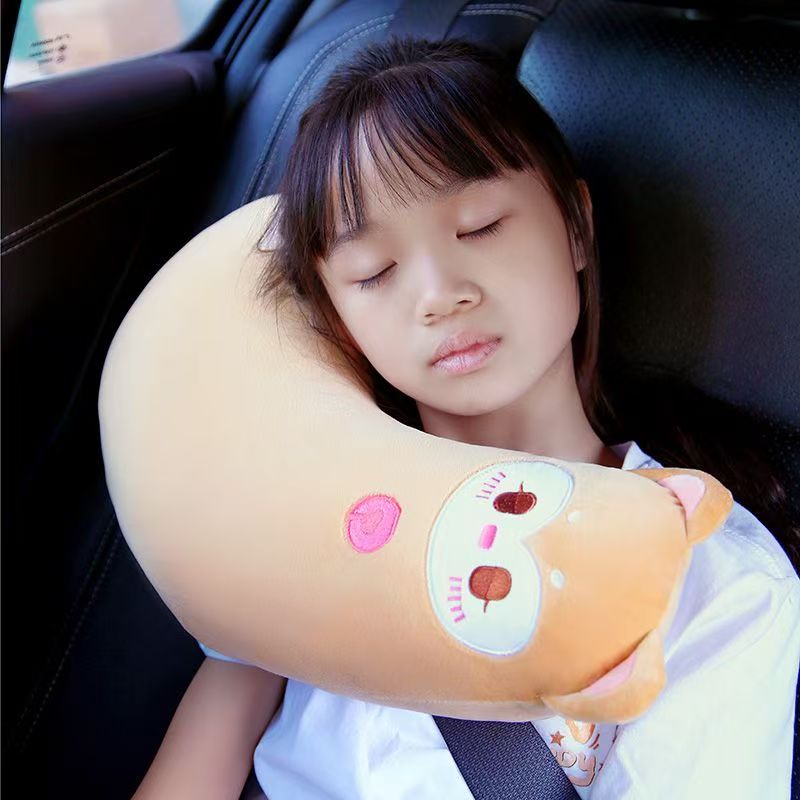 Kids Car Seat Belt Pads with Headrest