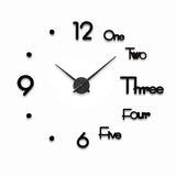 30” Acrylic Decorative Wall Clock