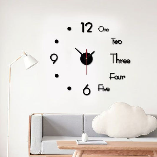 30” Acrylic Decorative Wall Clock